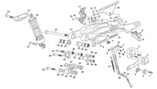 3 - REAR SHOCK - SWINGARM