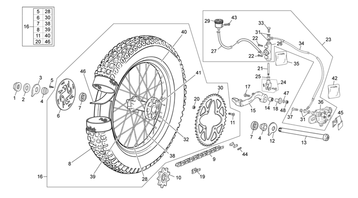 7 - REAR WHEEL