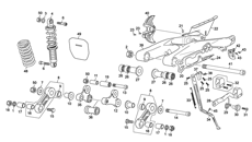3 - REAR SHOCK - SWINGARM