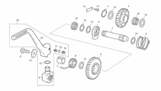 11 - KICKSTARTER ASSEMBLY