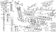 3 - REAR SHOCK - SWINGARM