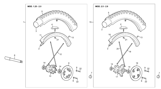 6 - FRONT WHEEL