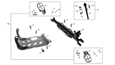 7 - FOOTPEG MOUNTING BAR ASSY