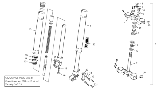 3 - FORK PAIOLI USD 37