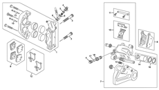 6 - FRONT - REAR CALIPER