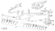 4 - REAR SHOCK - SWINGARM
