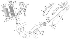 4 - RADIATOR - EXHAUST SYSTEM