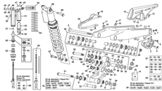 3 - REAR SHOCK - SWINGARM