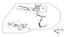 9 - REAR MASTER CYLINDER / REAR CALIPER