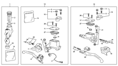 7 - MASTER CYLINDER FRONT-REAR CALIPER