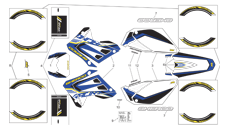 16 - STICKER 50R BLUE