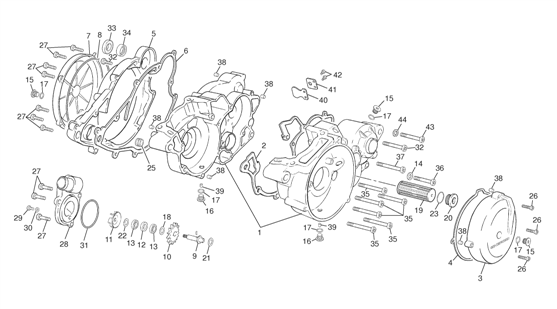 13 - CRANKCASE ASSEMBLY