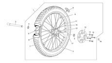 6 - FRONT WHEEL