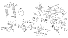 3 - REAR SHOCK - SWINGARM