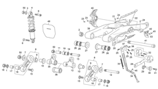 3 - REAR SHOCK - SWINGARM