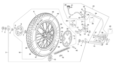 8 - REAR WHEEL WITH BRAKTEC SYSTEM