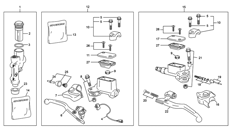 8 - MASTER CYLINDER FRONT-REAR CALIPER