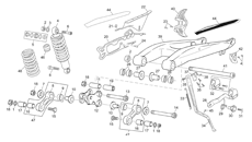3 - REAR SHOCK - SWINGARM