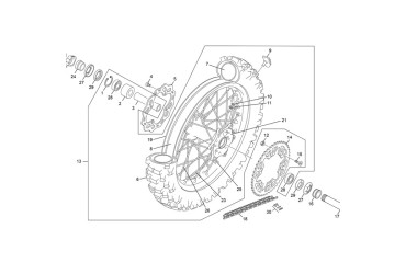 REAR BRAKE DISC END 2025