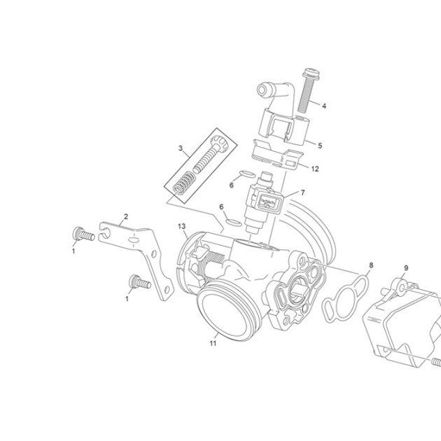 IDDLE ADJUSTEMENT SCREW AND SPRING