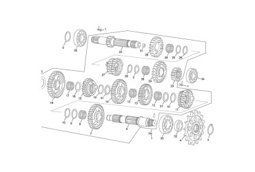 REPLACEMENT KIT SPROCKET 1785