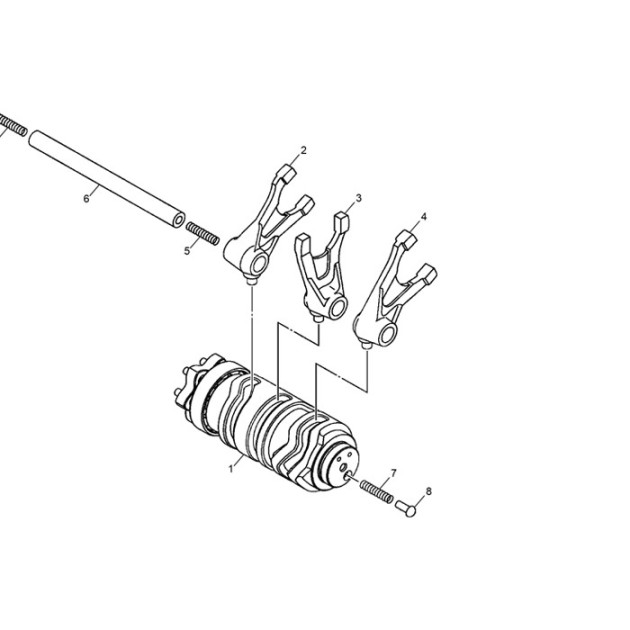 SHIFT CAM ASSY