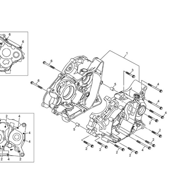 CRANKCASE ASSY