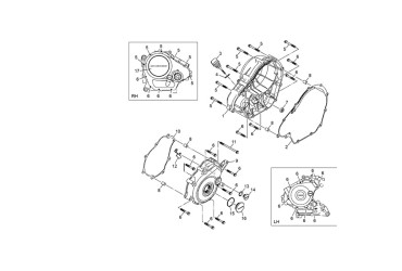 GSKT.,CRANKCASE COVER 1