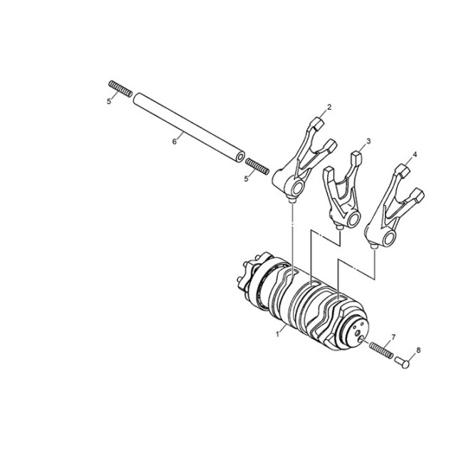 BAR SHIFT FORK GUIDE 1