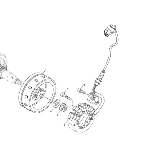 NUT FLG. M12x1,25x11