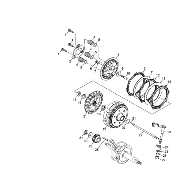 WASHER TONGUED D.26x14x1