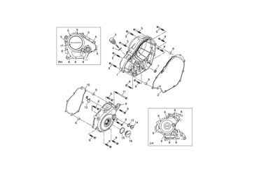 BOLT M6x50 FLG. DEEP RECESS