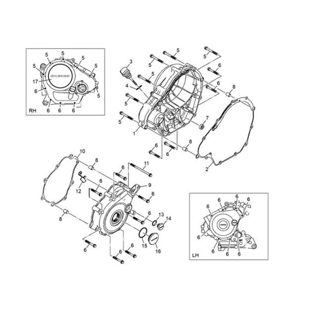 BOLT M6x50 FLG. DEEP RECESS