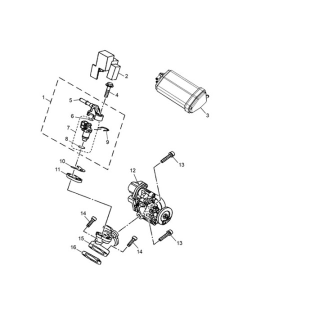 BOLT FLG M6x30