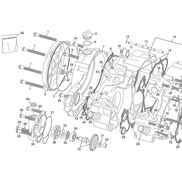 INJECTED CLUTCH COVER 125 SE 2024
