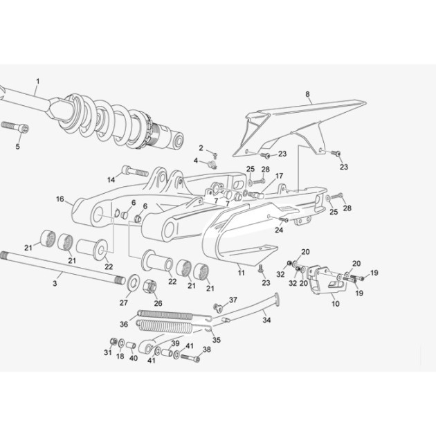 TENSOR CHAIN SCREW