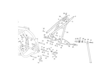 SPRING STAND EXT END 450