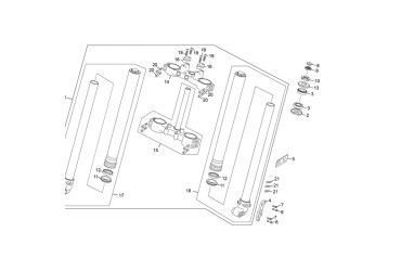 UPPER PLAT FORK 50CC USD
