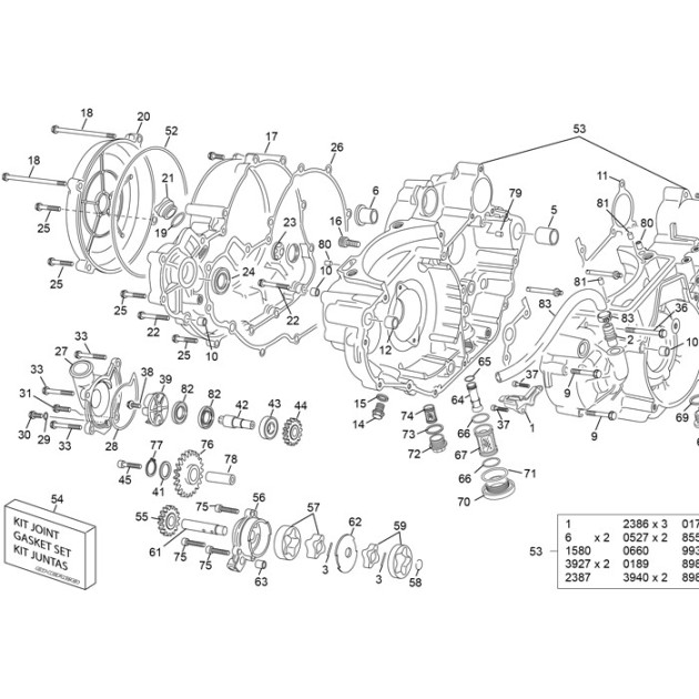 CLUTCH COVER  450 SEF 24 ALU