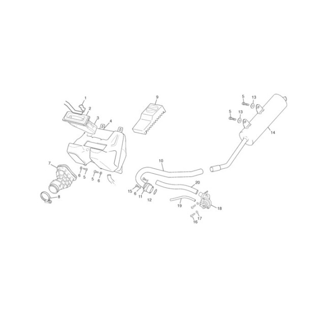 EXHAUST GASKET END 450
