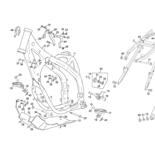 GET ECU BRACKET 250 SE 2024 H