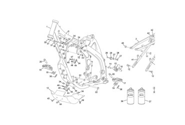 AFTER SALE KIT FRAME 250 SE 2024