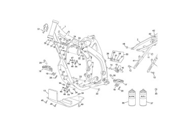 AFTER SALE KIT FRAME 300 SE 2024