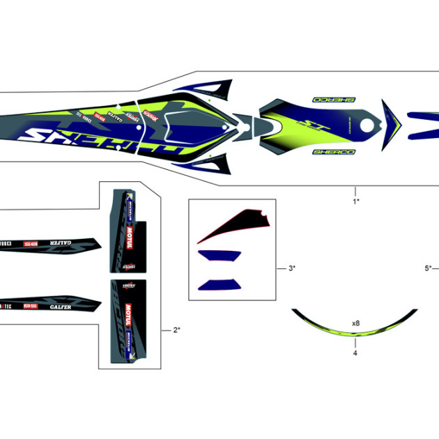 KIT STICKERS PROTECTION ST 24