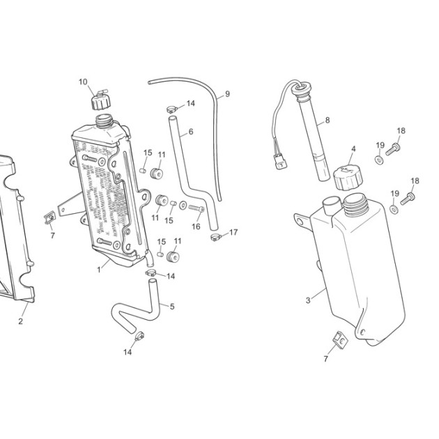 SPACER ELECTRIC START