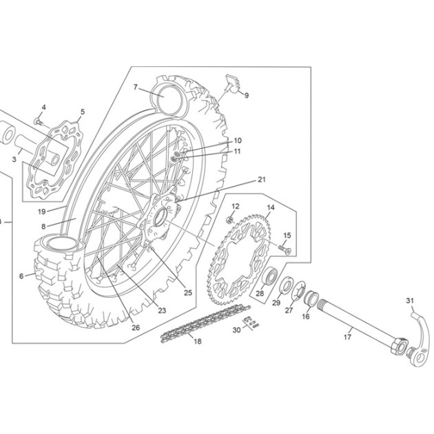 REAR AXLE PULLER MY24