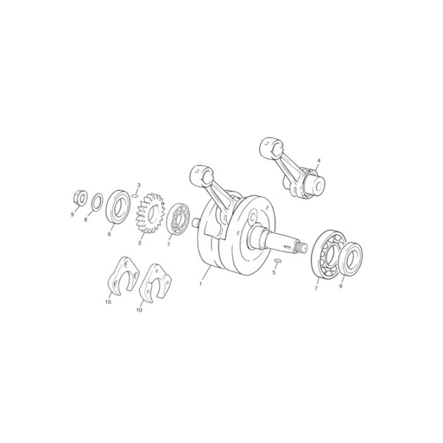 STUD HANDLBAR +15