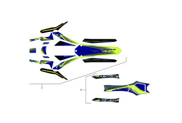 KIT STICKER FUEL TANK TY SHERCO LIMITED EDITION 2024