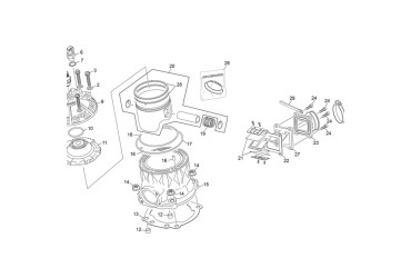 PISTON CPL 125 TR "B" SC ST 23