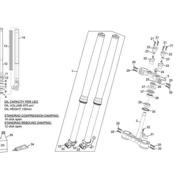 LOWER PLATE FORK SET SEF SE 2025 RACING